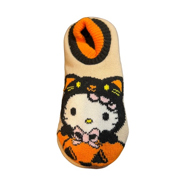 Hello Kitty Other - Halloween Hello Kitty Socks Kids Shoe Size 4-10 Sock Size 9-11 NEW